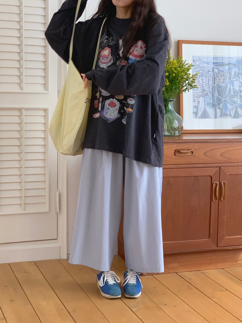 TOLL韓國代購㊣女士新款推薦25春夏休閑熱賣人氣真品休閑褲TOLL休閑褲