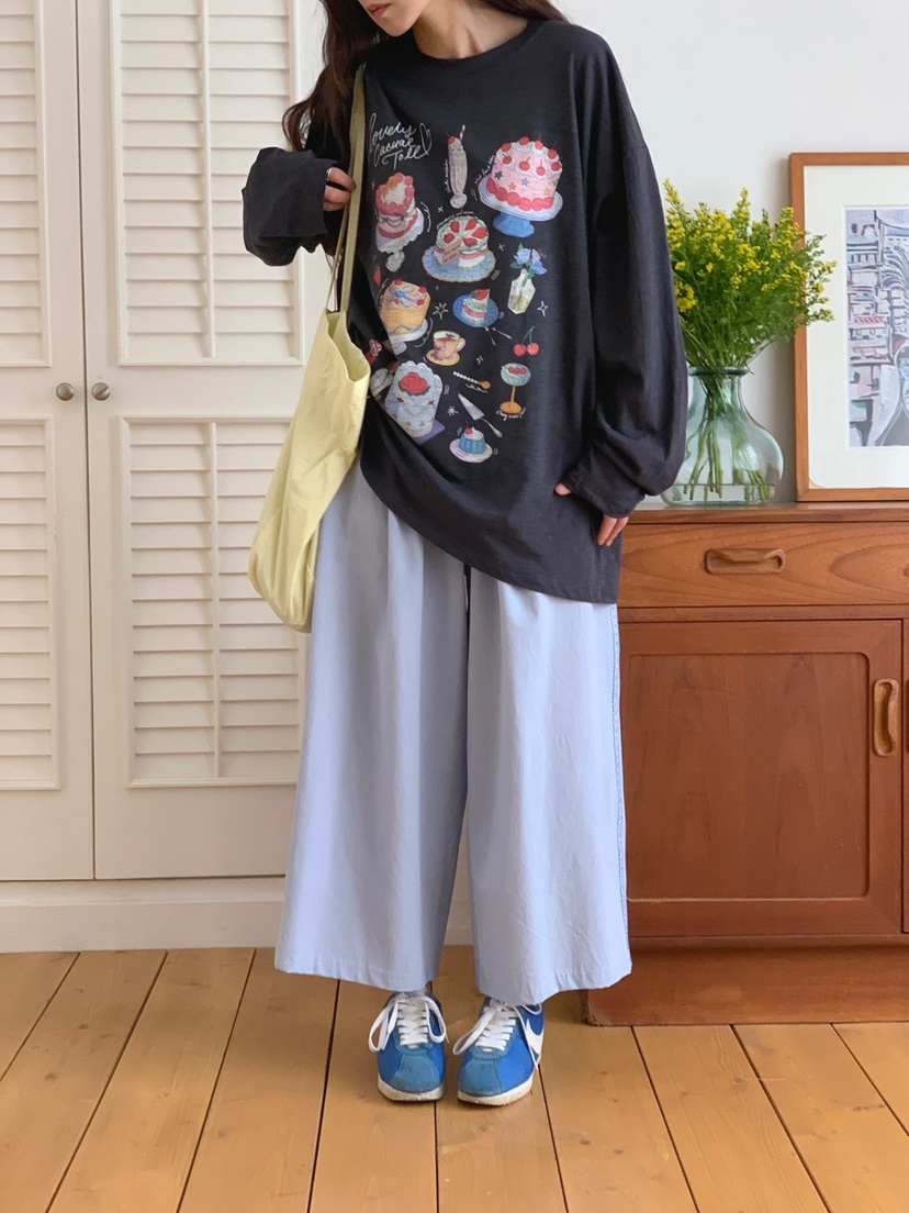 TOLL韓國代購㊣女士新款推薦25春夏休閑熱賣人氣真品休閑褲TOLL休閑褲