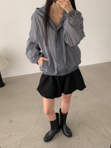ROUGH韓國直郵㊣女士新款25春夏真品熱賣人氣職業推薦夾克連帽ROUGH夾克