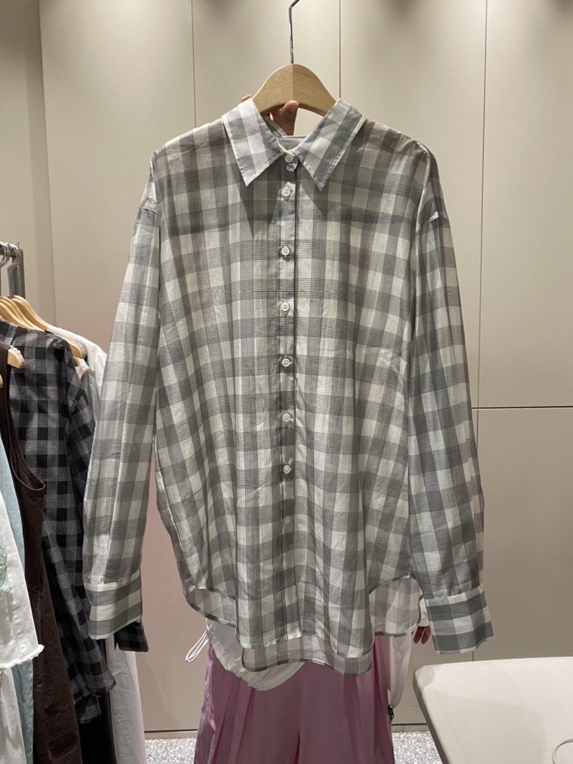 SOF東大門㊣直郵女裝新品熱賣推薦時尚25春夏人氣襯衫蕾絲衫SOF襯衫/蕾絲衫圖色1