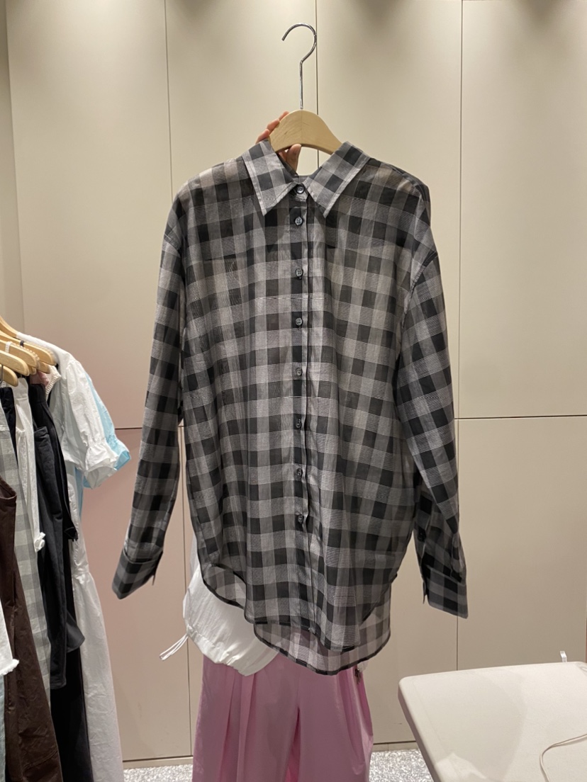SOF東大門㊣直郵女裝新品熱賣推薦時尚25春夏人氣襯衫蕾絲衫SOF襯衫/蕾絲衫圖色2