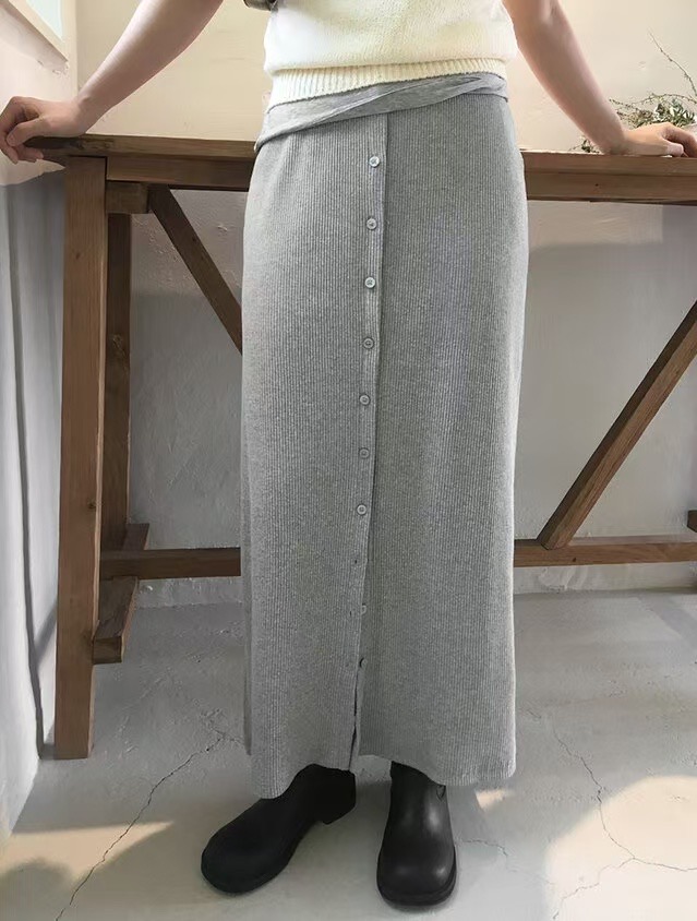ARVO東大門㊣代購女裝新款職業熱賣時尚人氣推薦休閑真品長裙ARVO長裙圖色1