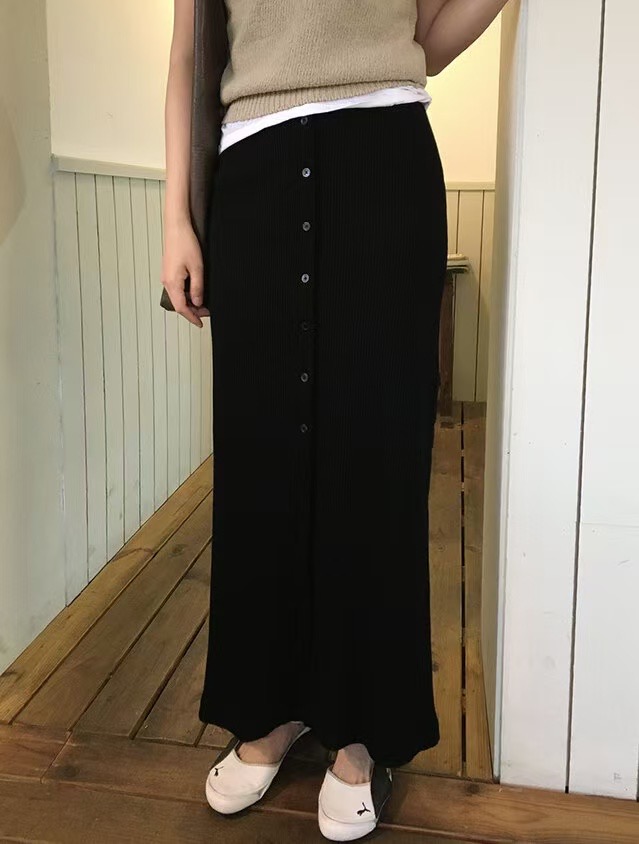 ARVO東大門㊣代購女裝新款職業熱賣時尚人氣推薦休閑真品長裙ARVO長裙圖色2
