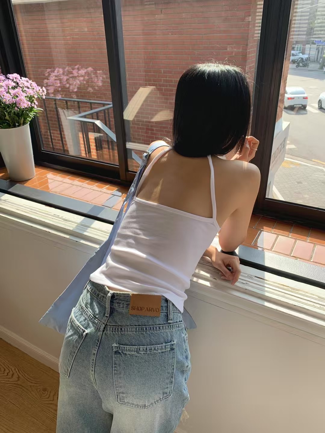 ARVO韓國直郵㊣女裝新款推薦人氣真品休閑職業25春夏吊帶背心ARVO吊帶/背心