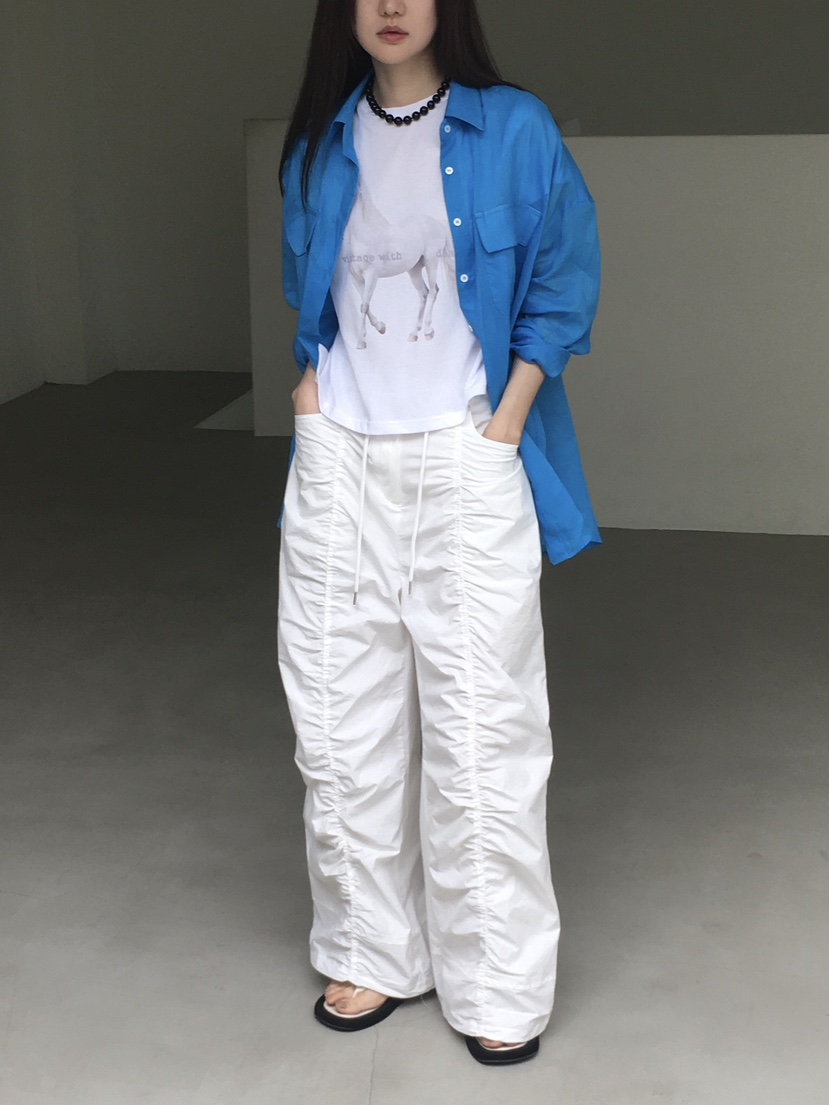 SPREAD東大門㊣實拍女士新品職業25春夏時尚人氣休閑休閑褲SPREAD休閑褲