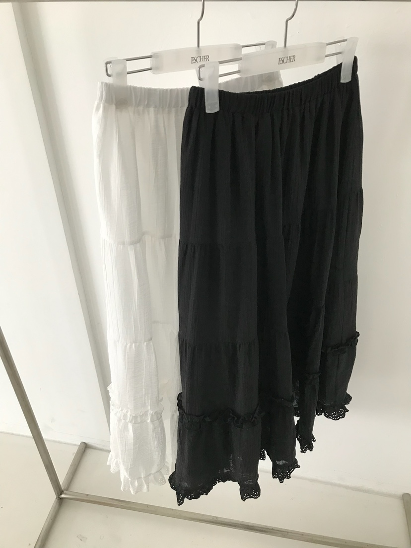 ESCHER韓國代購㊣女士新品時尚人氣25春夏休閑職業推薦長裙ESCHER長裙
