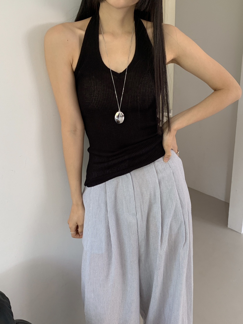 ROUGH東大門㊣實拍女裝新款熱賣時尚推薦職業休閑25春夏吊帶背心ROUGH吊帶/背心