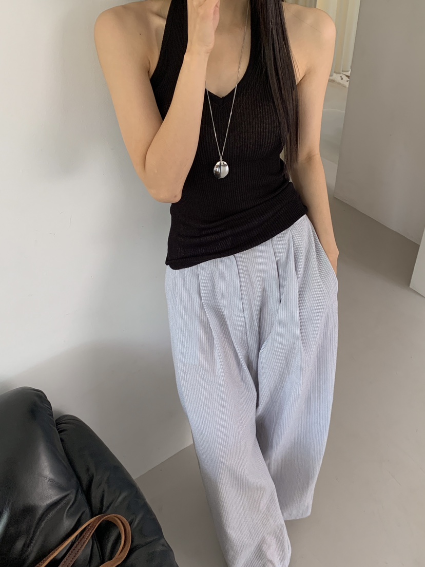 ROUGH東大門㊣實拍女裝新款熱賣時尚推薦職業休閑25春夏吊帶背心ROUGH吊帶/背心