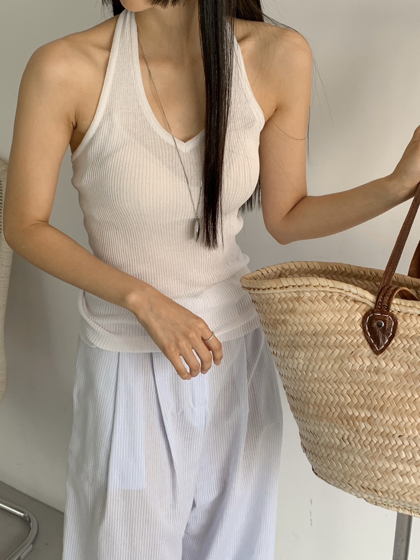 ROUGH東大門㊣實拍女裝新款熱賣時尚推薦職業休閑25春夏吊帶背心ROUGH吊帶/背心