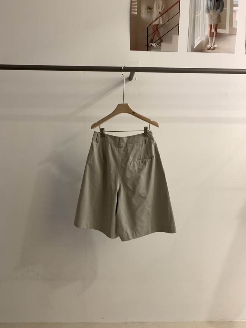 SPREAD韓國代購㊣女裝新品職業人氣時尚25春夏休閑短褲口袋SPREAD短褲