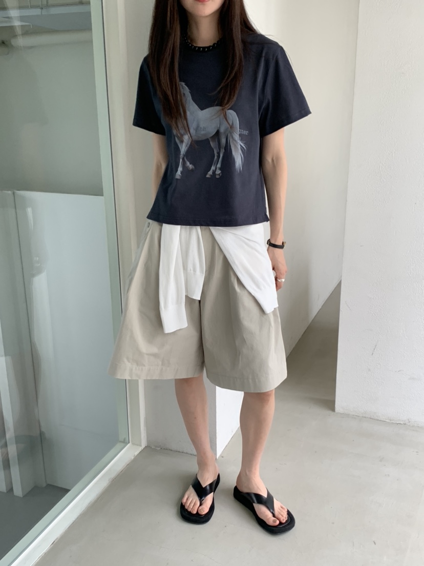 SPREAD韓國代購㊣女裝新品職業人氣時尚25春夏休閑短褲口袋SPREAD短褲