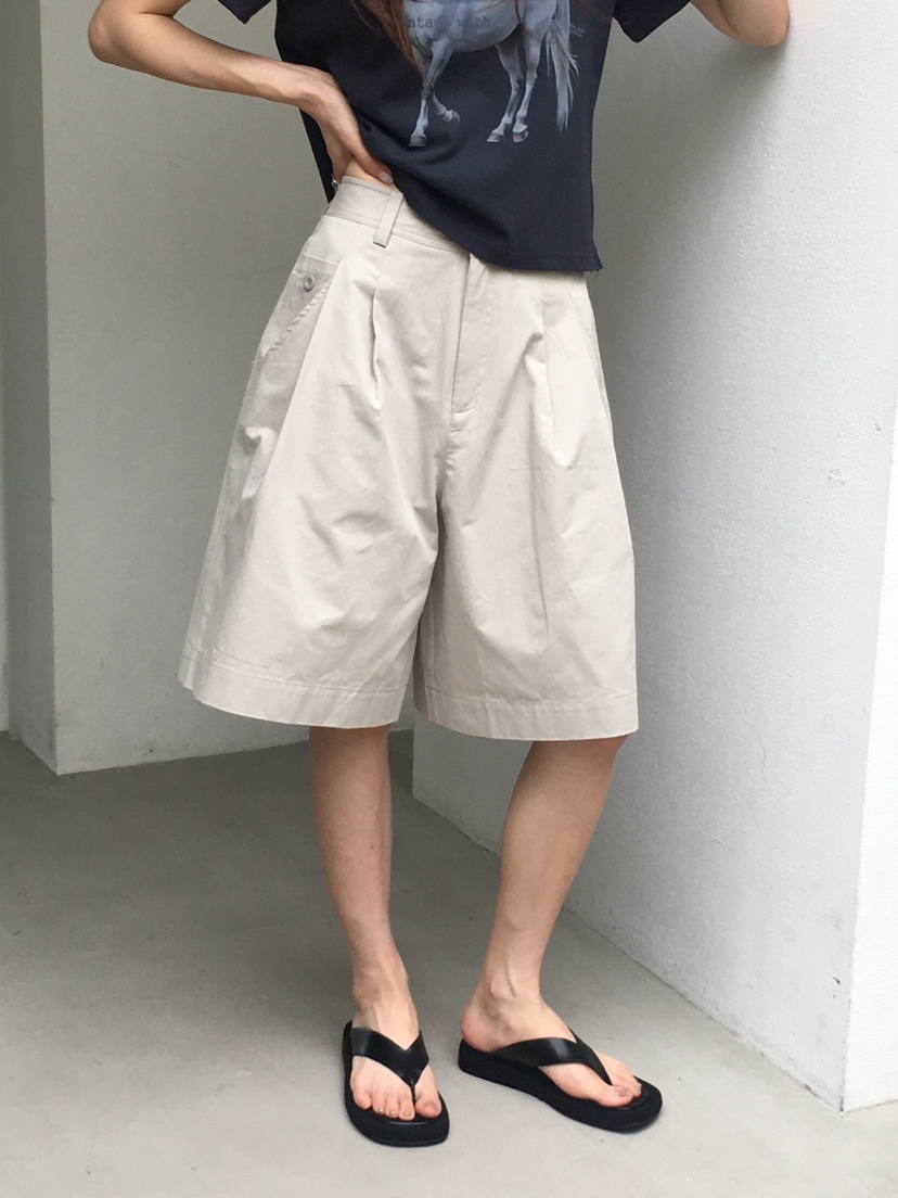SPREAD韓國代購㊣女裝新品職業人氣時尚25春夏休閑短褲口袋SPREAD短褲