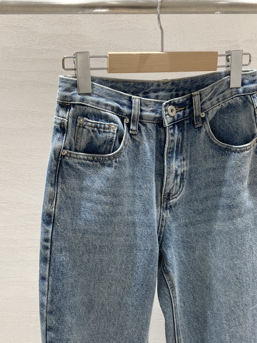 ROUGH東大門㊣實拍女裝新品真品推薦休閑時尚人氣25春夏牛仔褲ROUGH牛仔褲