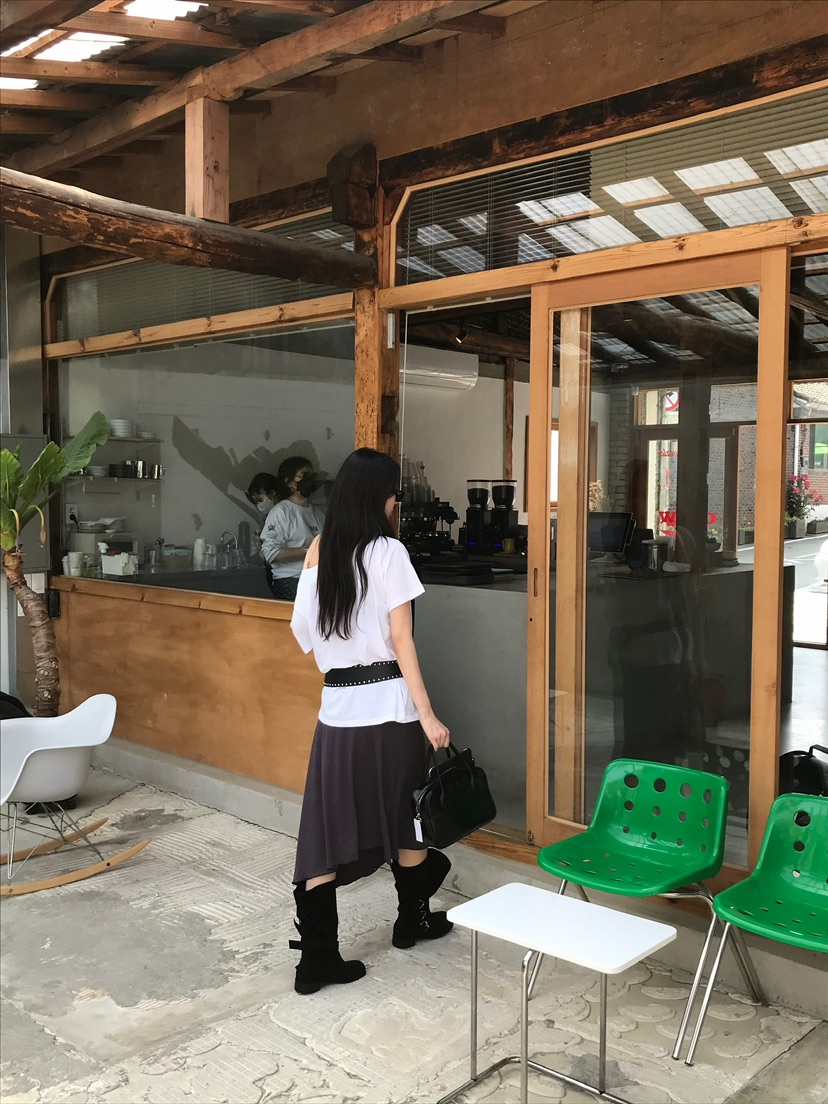 ESCHER東大門㊣實拍女裝新品推薦真品人氣時尚半身裙中短裙ESCHER半身裙/中短裙