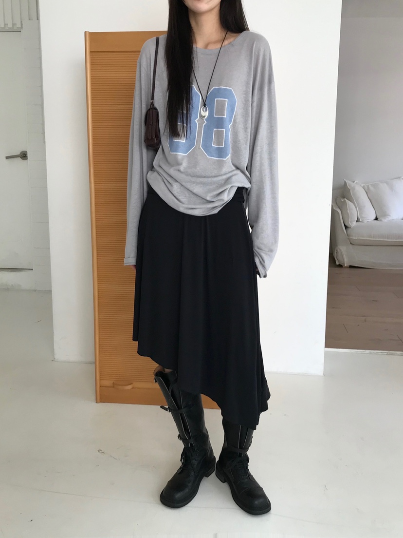 ESCHER東大門㊣實拍女裝新品推薦真品人氣時尚半身裙中短裙ESCHER半身裙/中短裙