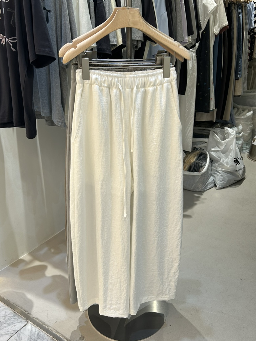 PEPPER-L東大門㊣實拍女士新品職業休閑推薦真品休閑褲亞麻PEPPER休閑褲圖色2