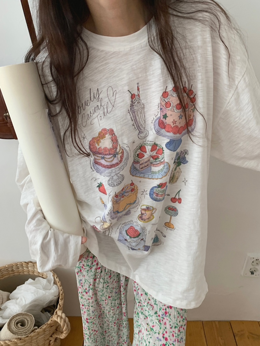 TOLL韓國直郵㊣女士新品25春夏時尚熱賣真品推薦長袖T恤亞麻TOLL長袖T恤