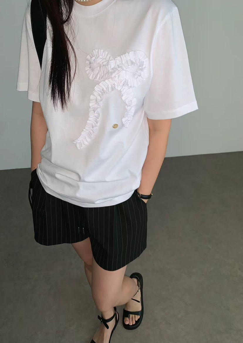 J CRANE-A韓國直郵㊣女士新品人氣推薦職業休閑真品25春夏T恤J CRANET恤圖色1