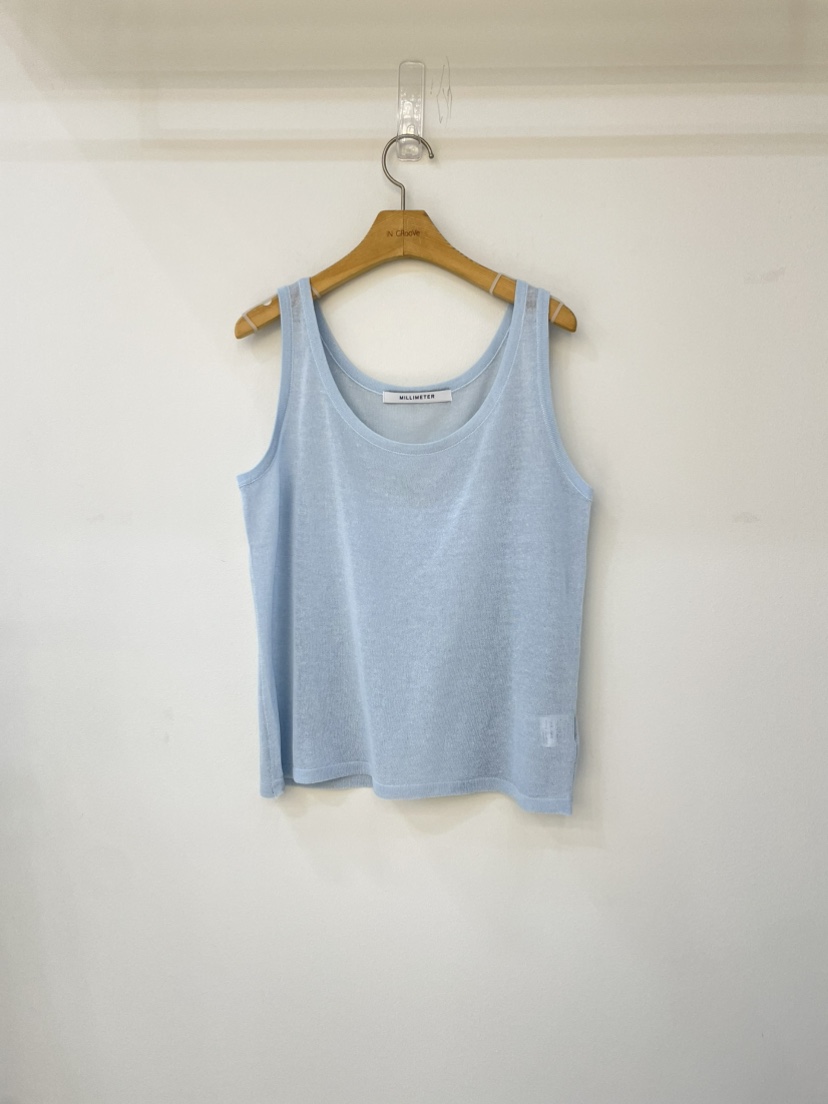 MILLIMETER東大門㊣代購女士新款熱賣25春夏推薦休閑吊帶背心MILLIMETER吊帶/背心圖色3