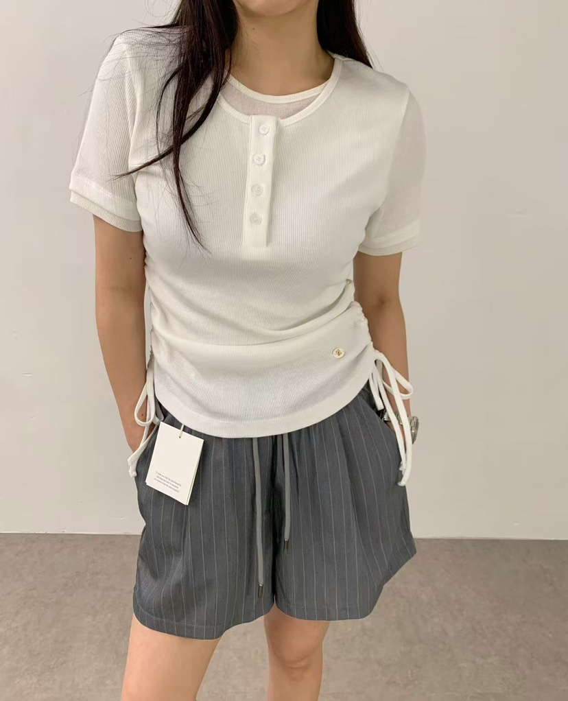 J CRANE-A東大門㊣代購女士新品時尚職業推薦25春夏休閑T恤J CRANET恤圖色3