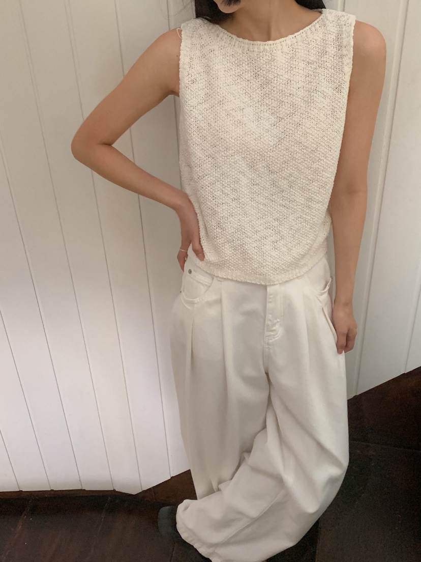 DARLUZ_MI東大門㊣代購女裝新品職業熱賣推薦人氣25春夏吊帶背心DARLUZ_MI吊帶/背心圖色3