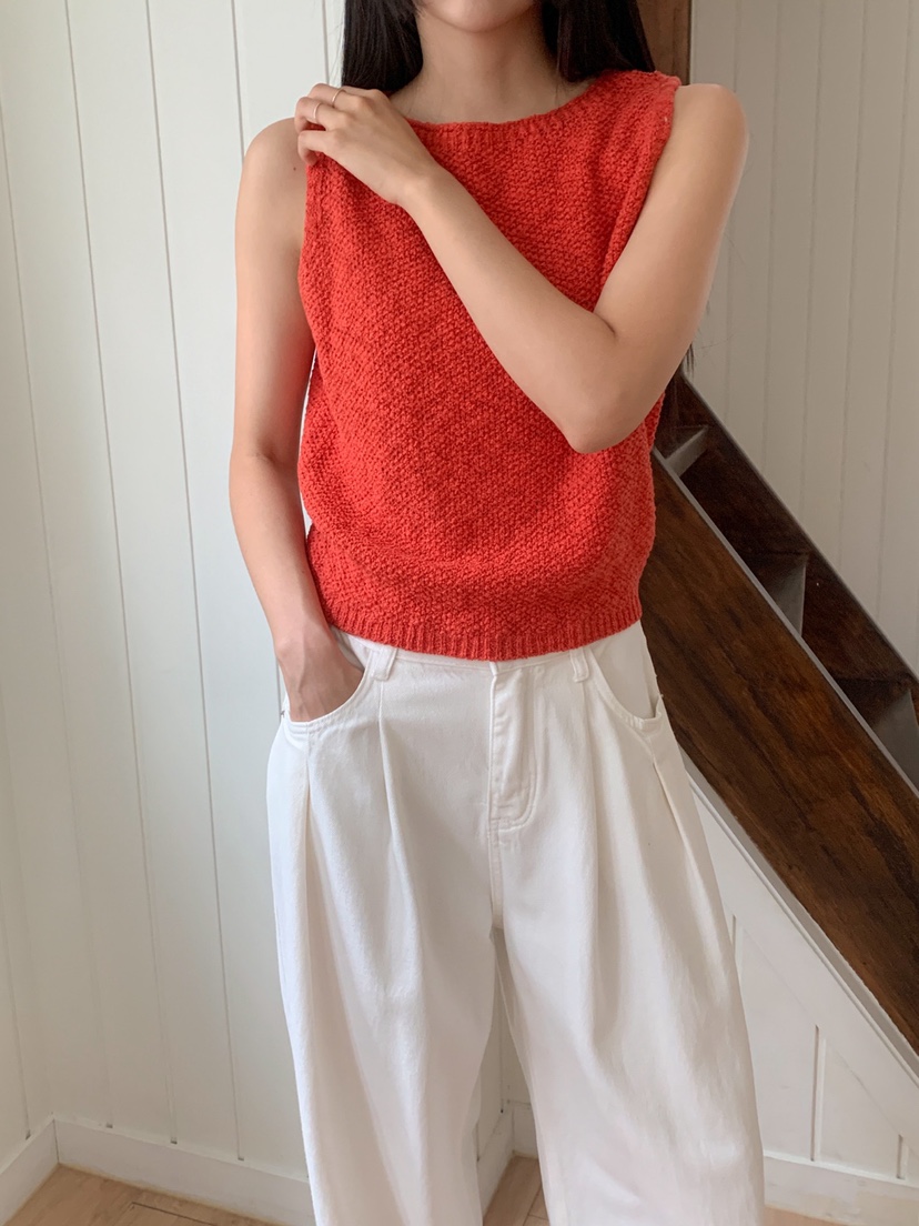 DARLUZ_MI東大門㊣代購女裝新品職業熱賣推薦人氣25春夏吊帶背心DARLUZ_MI吊帶/背心圖色4