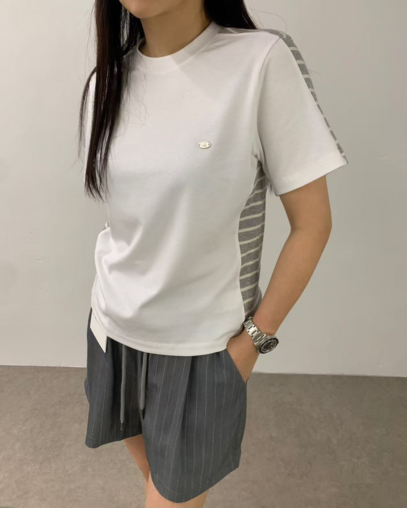 J CRANE-A東大門㊣直郵女士新款職業人氣25春夏真品熱賣T恤J CRANET恤