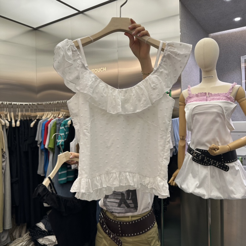 BABYTOUCH韓國直郵㊣女裝新款時尚職業推薦真品人氣吊帶背心BABYTOUCH吊帶/背心