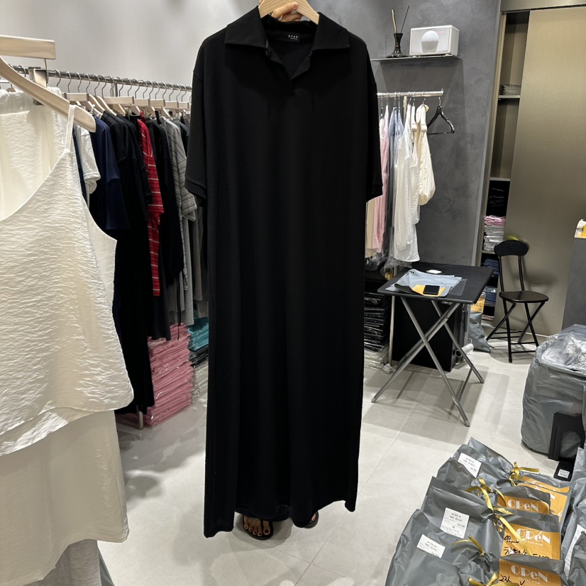 OPEN東大門㊣實拍女士新款休閑推薦熱賣人氣真品25春夏連衣裙OPEN連衣裙圖色2