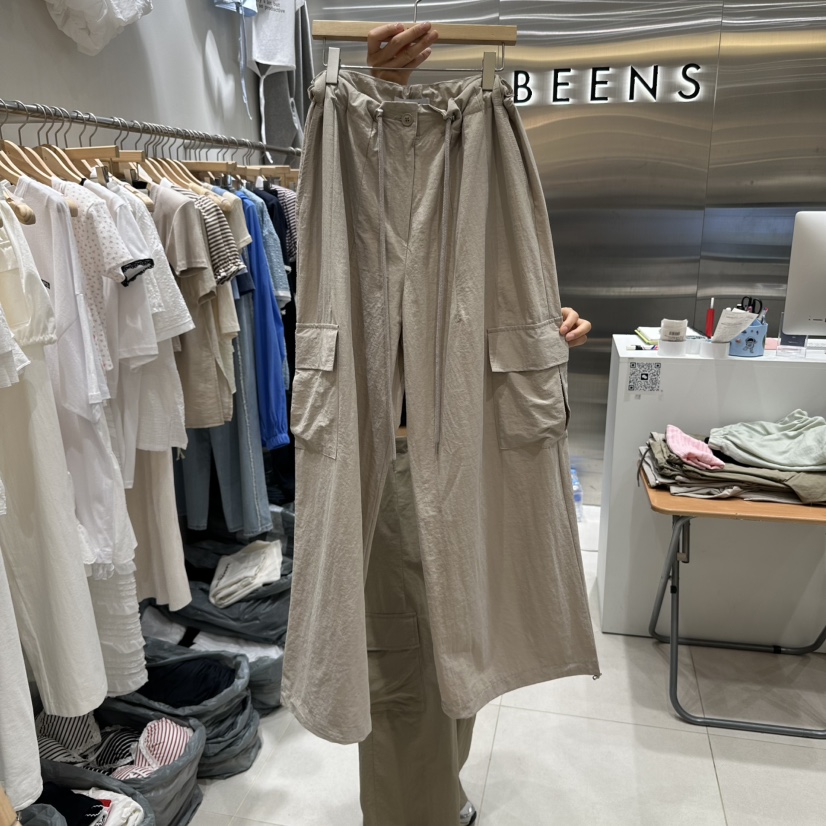 BEENS東大門㊣直郵女裝新款人氣休閑真品時尚推薦職業休閑褲BEENS休閑褲圖色2