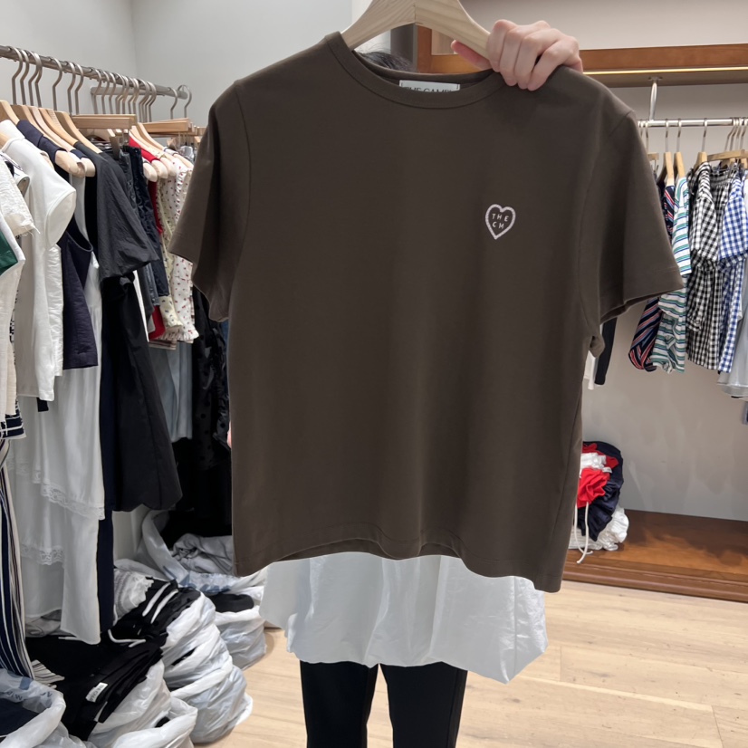 THE CAMEL韓國代購㊣女裝新品休閑T恤the came_l 家T恤圖色5