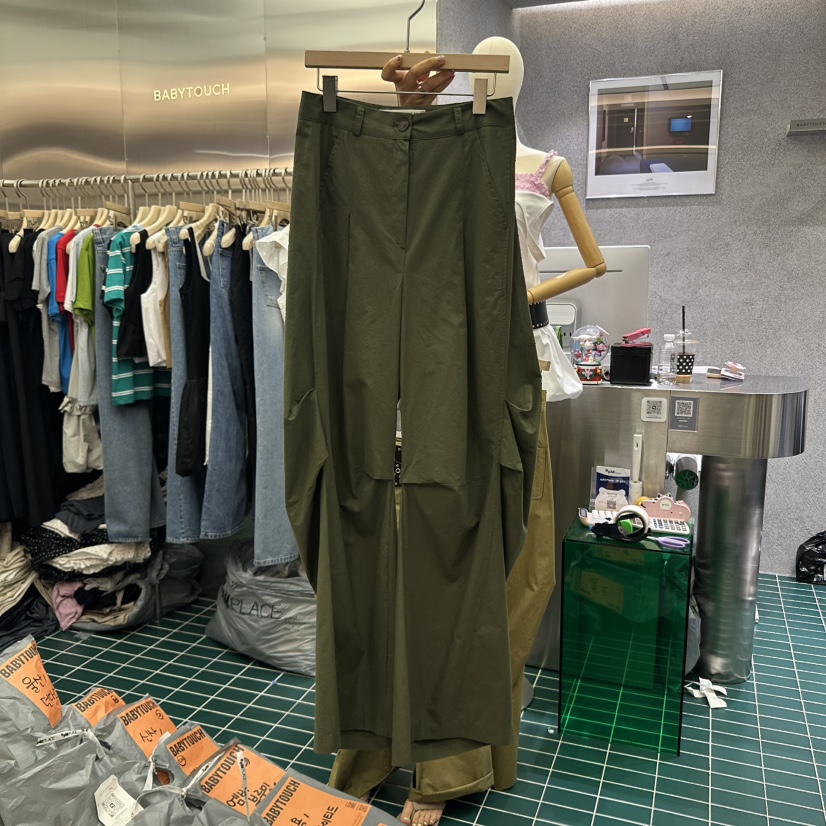 BABYTOUCH東大門㊣代購女裝新品人氣休閑推薦職業25春夏休閑褲BABYTOUCH休閑褲圖色2