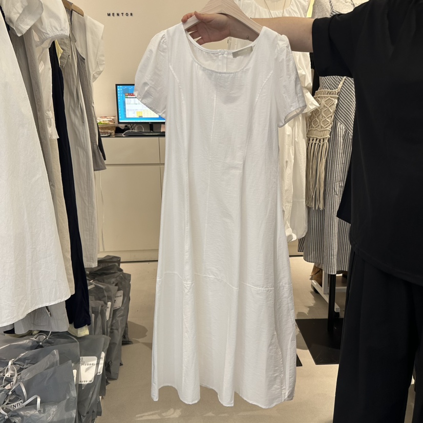 MENTOR東大門㊣實拍女士新款熱賣真品職業休閑連衣裙不含飾品MENTOR連衣裙圖色3