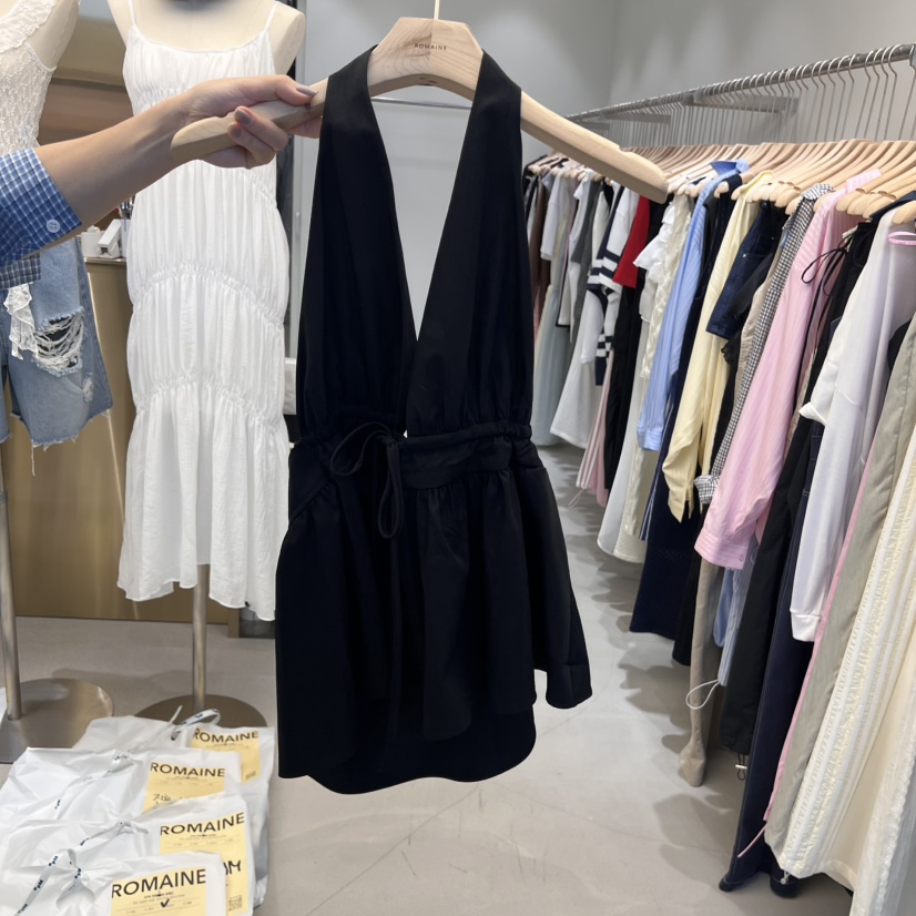 ROMAINE東大門㊣實拍女裝新品真品休閑時尚推薦熱賣吊帶背心ROMAINE吊帶/背心圖色2