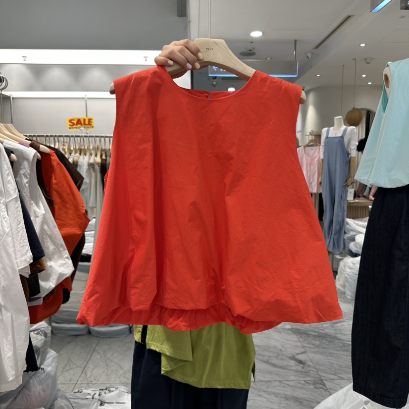 REVE-L東大門㊣實拍女裝新品職業休閑25春夏時尚熱賣吊帶背心REVE-L吊帶/背心圖色4