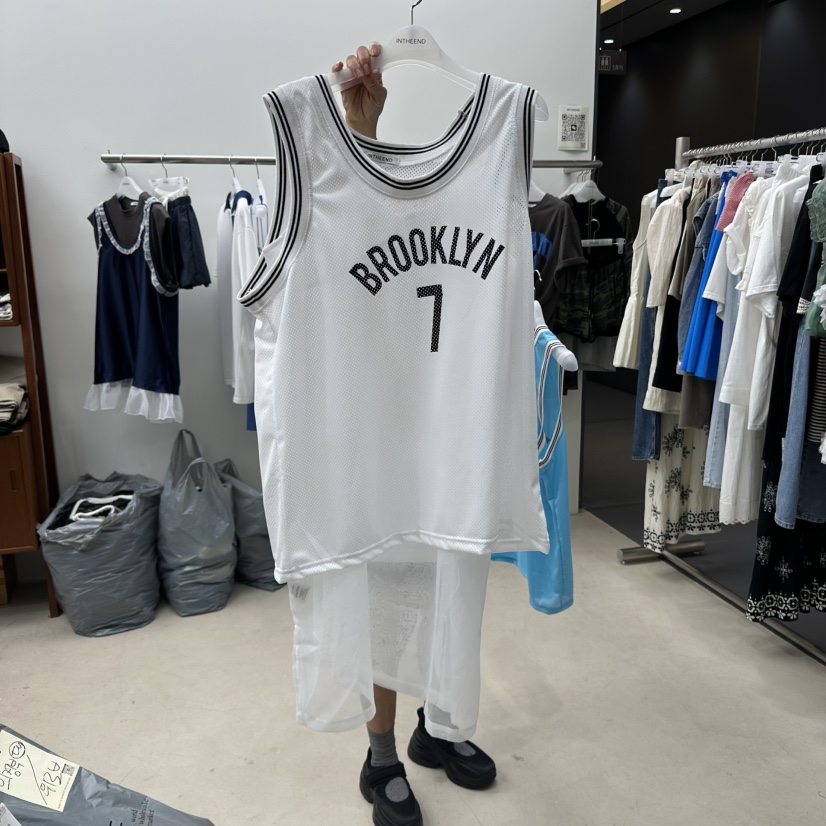 INTHEEND東大門㊣實拍女裝新品熱賣時尚休閑25春夏吊帶背心INTHEEND吊帶/背心