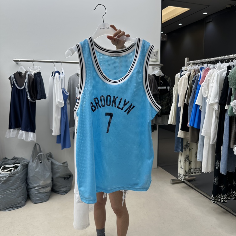INTHEEND東大門㊣實拍女裝新品熱賣時尚休閑25春夏吊帶背心INTHEEND吊帶/背心圖色3