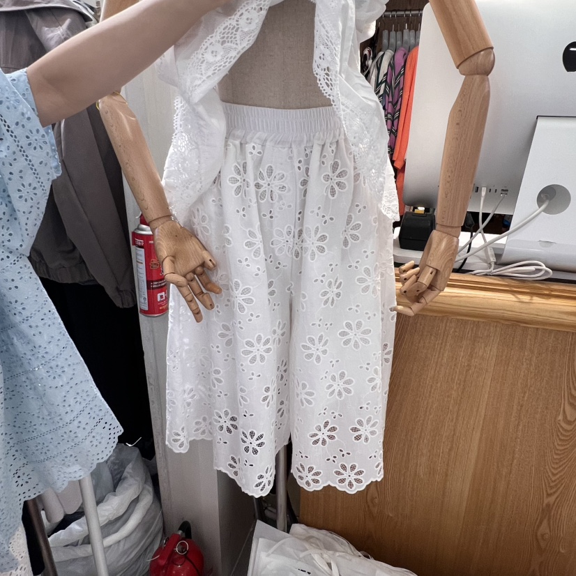 VENTI韓國代購㊣女裝新品時尚熱賣休閑職業人氣25春夏休閑褲VENTI休閑褲圖色1