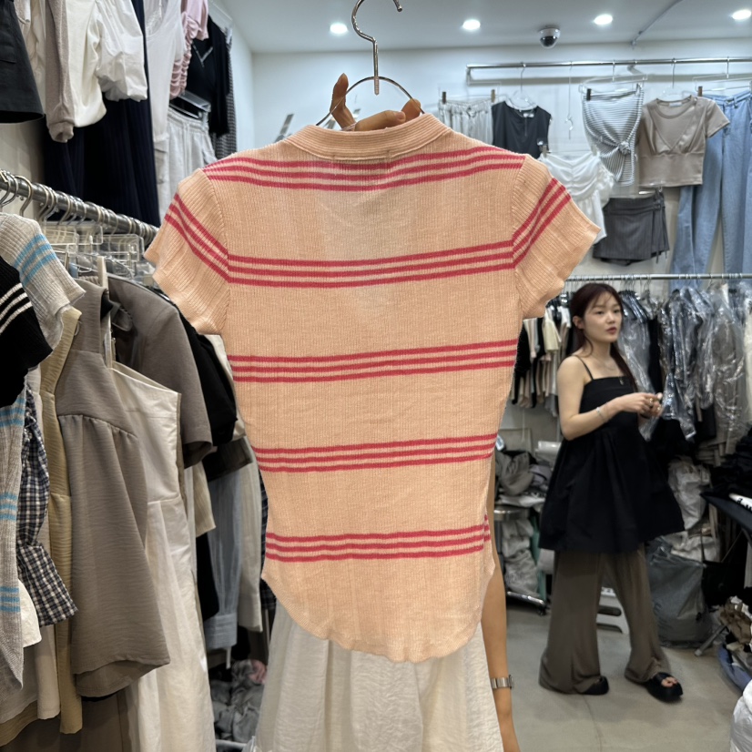 BILLION-L韓國代購㊣女裝新品人氣25春夏熱賣休閑真品針織衫BILLION-L針織衫