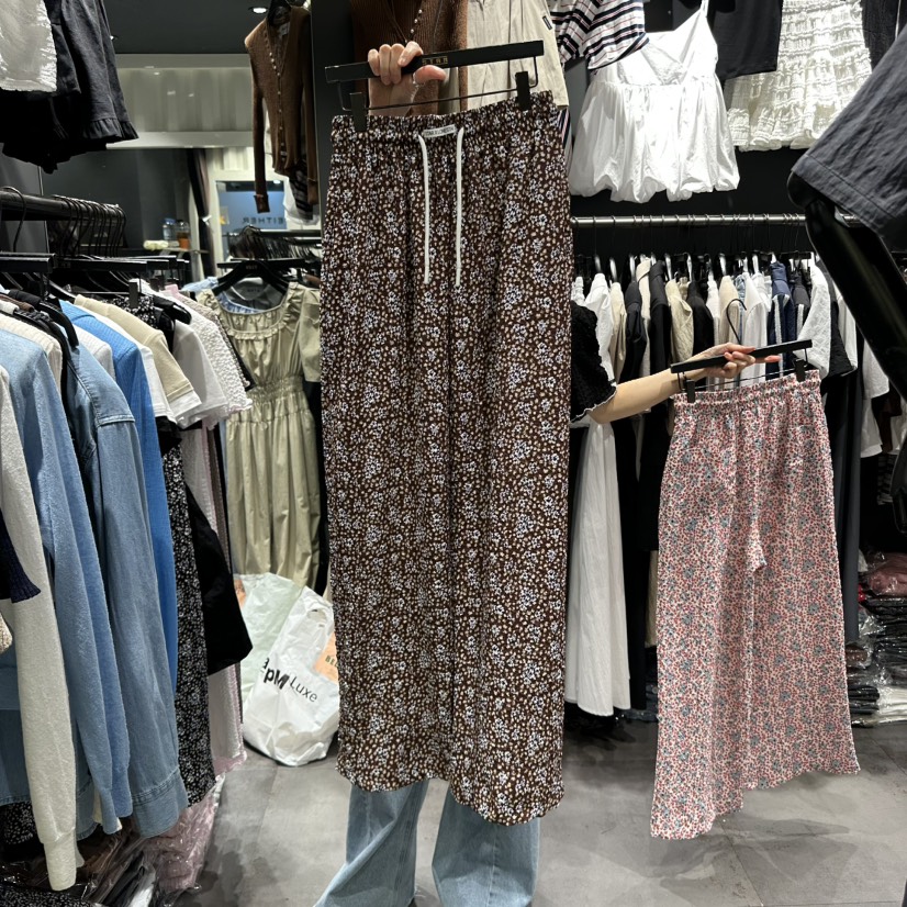 STAR-L東大門㊣代購女裝新品時尚推薦真品熱賣人氣25春夏休閑褲STAR-L休閑褲圖色2