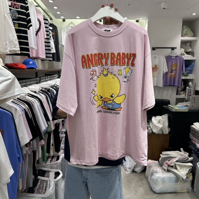 EVE東大門㊣直郵女裝新品時尚熱賣人氣25春夏休閑真品職業T恤EVET恤圖色3