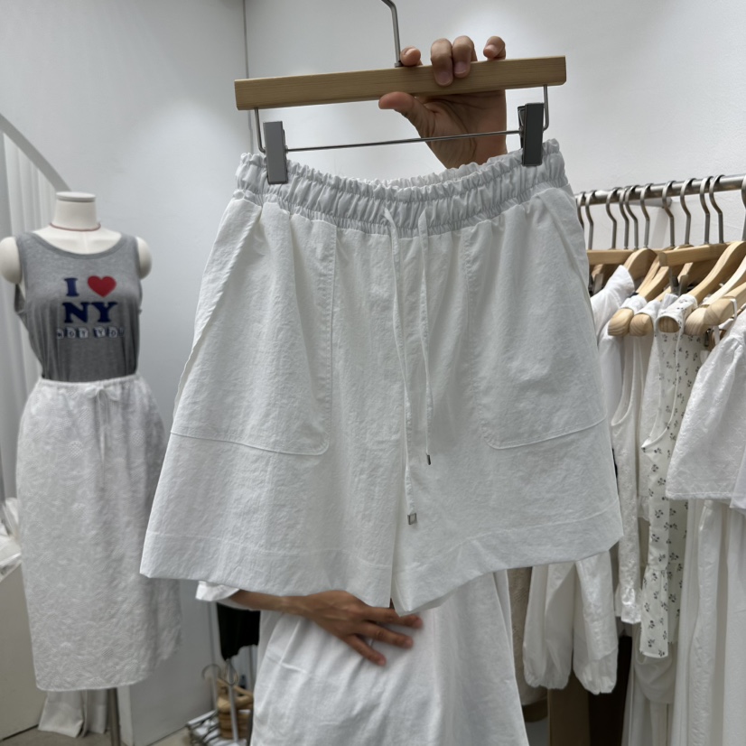 GOLDEN MARKET東大門㊣直郵女士新款25春夏職業人氣休閑短褲GOLDEN MARKET短褲圖色2