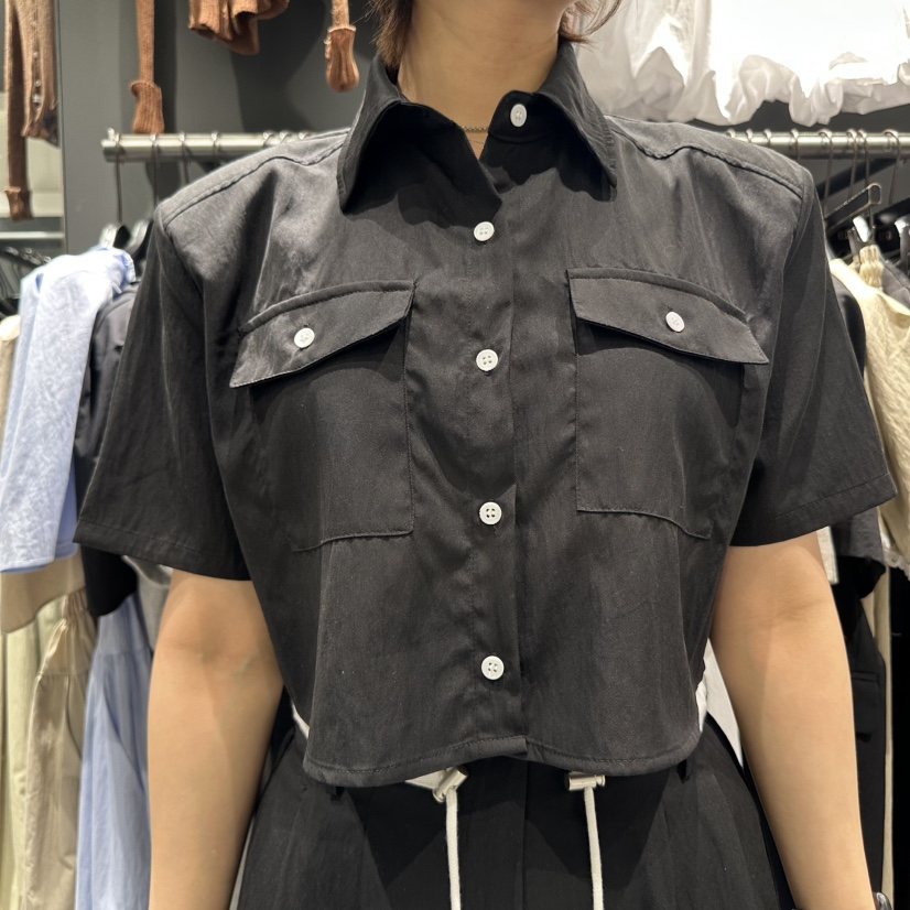 STAR-L東大門㊣直郵女裝新款推薦職業時尚休閑熱賣襯衫蕾絲衫STAR-L襯衫/蕾絲衫圖色2