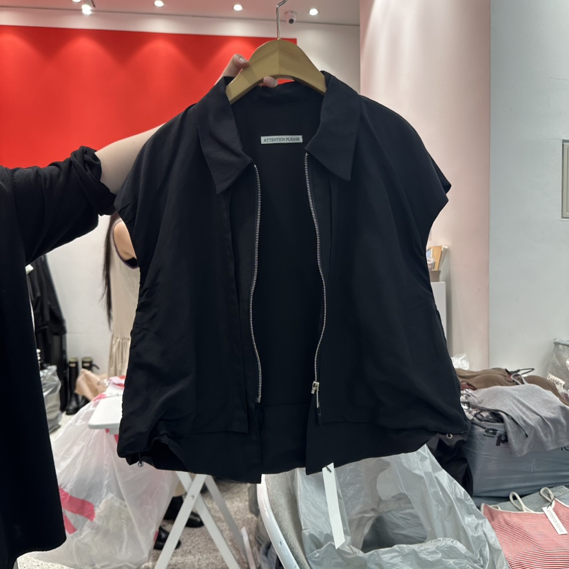 ATPZ東大門㊣代購女裝新品25春夏真品時尚人氣馬甲不含內搭ATTENTION PLEAES馬甲圖色2