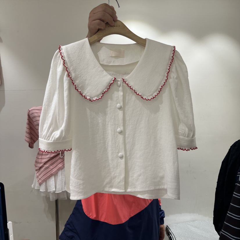 ASSEMBLY韓國直郵㊣女士新款推薦人氣25春夏熱賣襯衫蕾絲衫ASSEMBLY襯衫/蕾絲衫