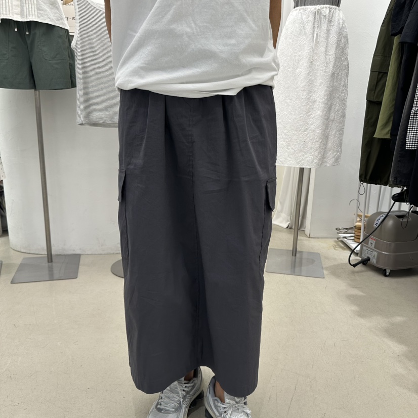 GOLDEN MARKET韓國直郵㊣女士新款休閑25春夏職業真品長裙GOLDEN MARKET長裙圖色2