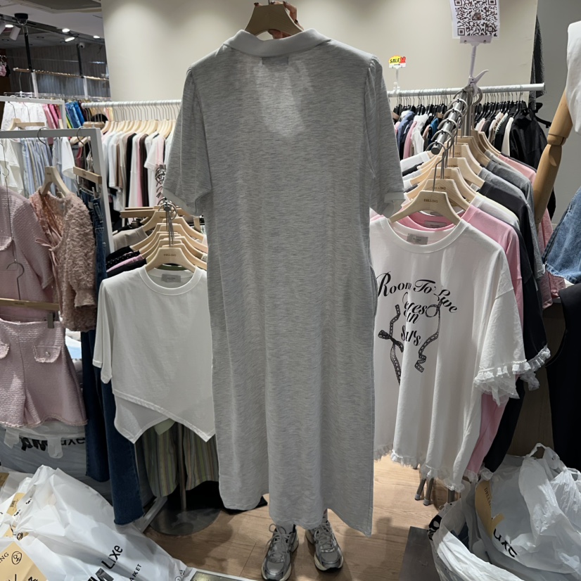 DELLING韓國代購㊣女士新品真品推薦職業熱賣時尚25春夏連衣裙DELLING連衣裙