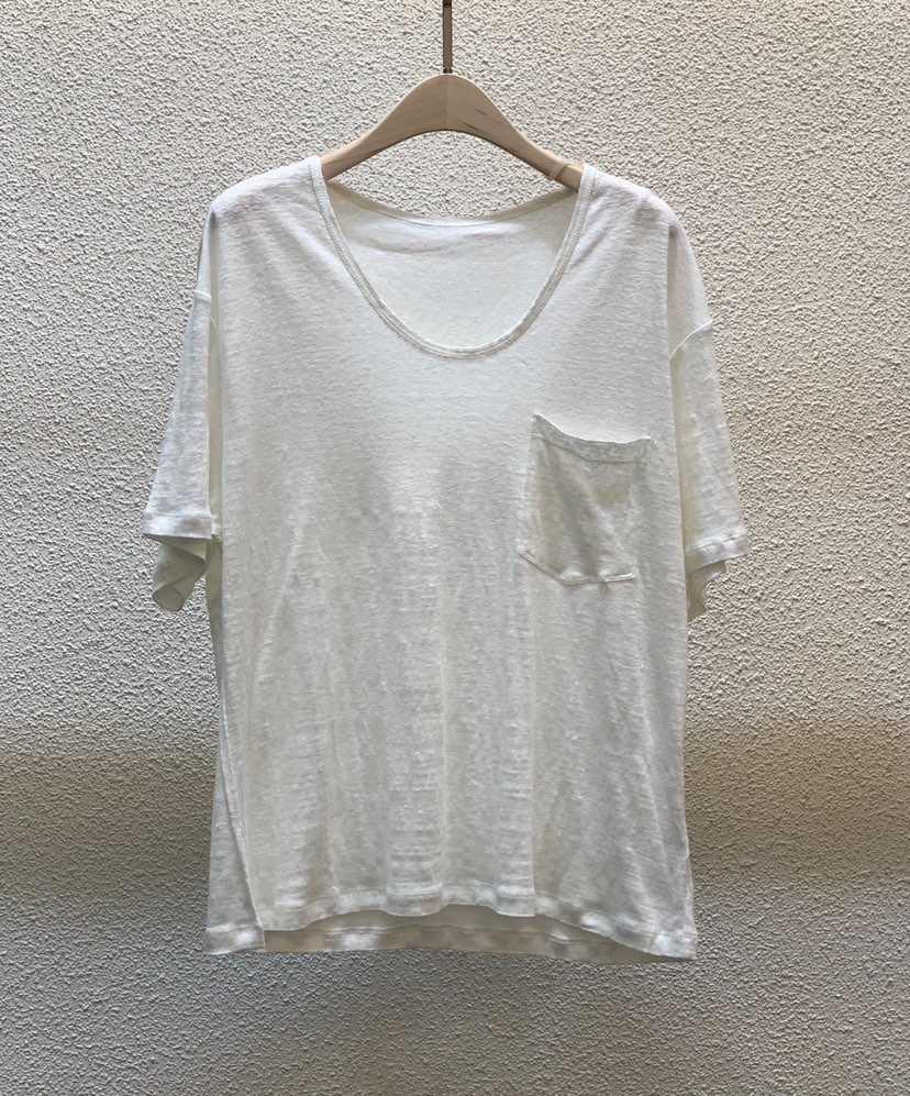 1 2ILLY-S韓國直郵㊣女士新品職業休閑熱賣推薦T恤口袋亞麻1 2ILLY/THE SILT恤