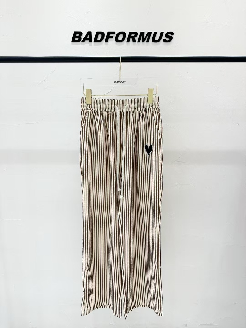 BADFORMUS韓國代購㊣女裝新品25春夏真品人氣時尚職業休閑褲BADFORMUS休閑褲