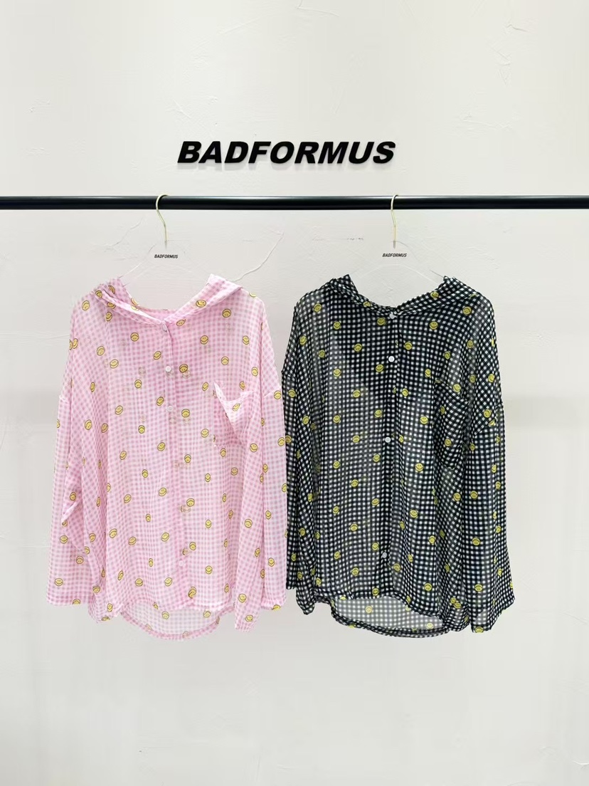 BADFORMUS東大門㊣直郵女士新品真品人氣時尚休閑襯衫蕾絲衫BADFORMUS襯衫/蕾絲衫